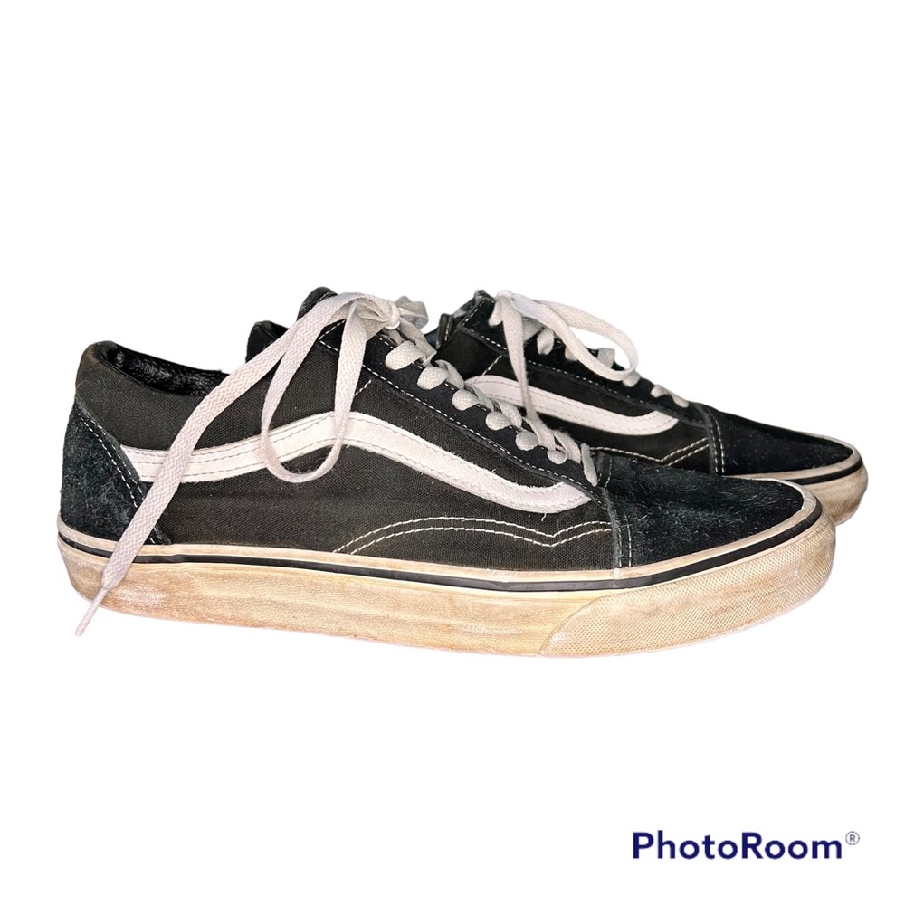 Vans Old Skool Black/White Size 9 Mens, Size 10.5 Womens